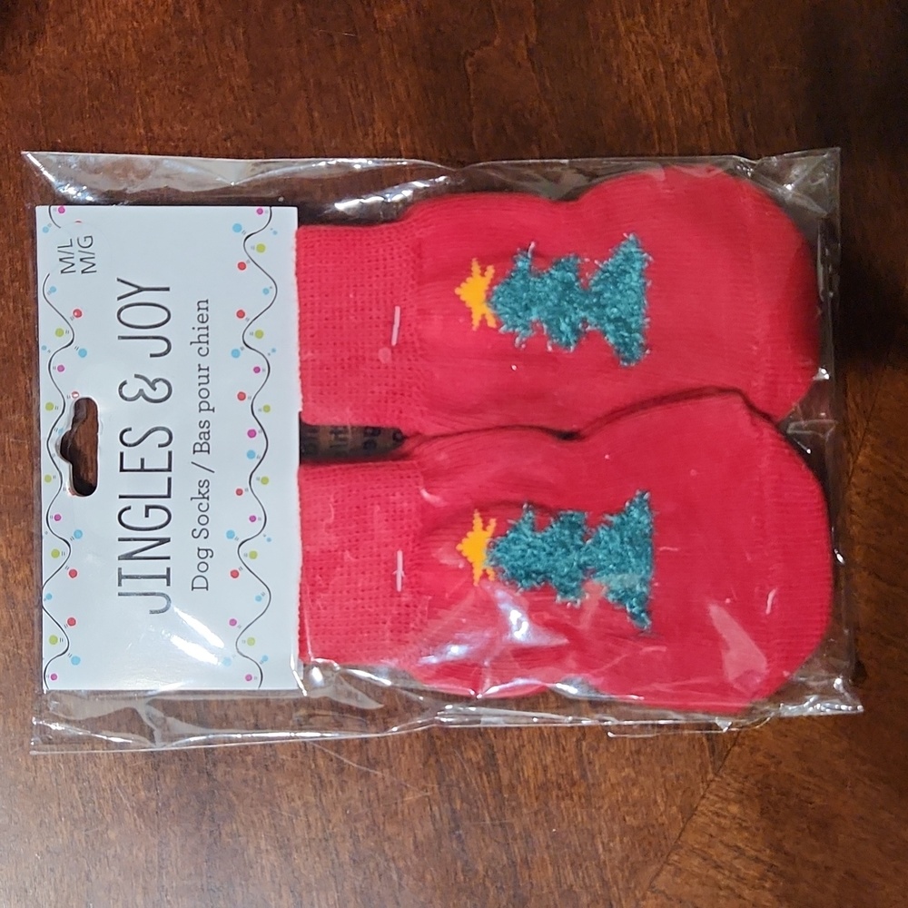 Holiday Dog Socks